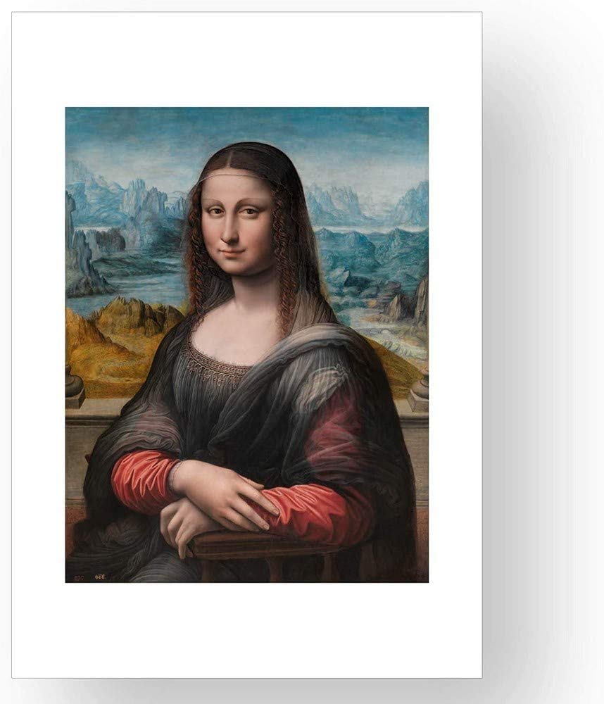 Mona Lisa Prado Museum Official Reproduction