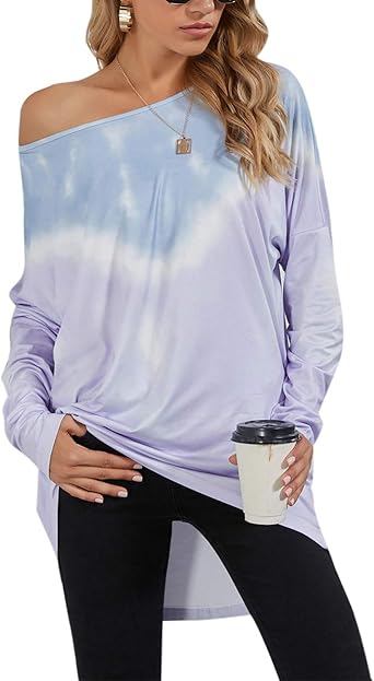 oversized cold shoulder top