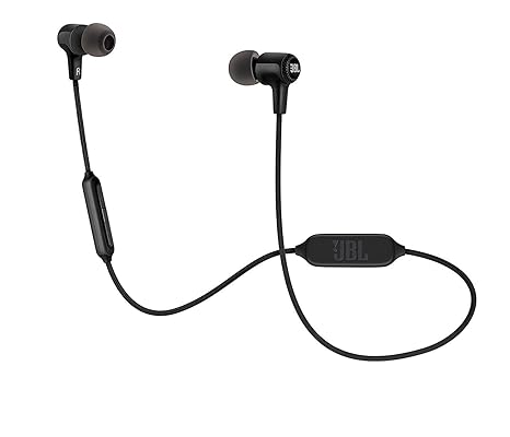 JBL E25BT In Ear Bluetooth Kopfhörer in Schwarz – Kabelloser Ohrhörer mit 3-Tasten-Fernbedienung & Mikrofon – Wireless Headph