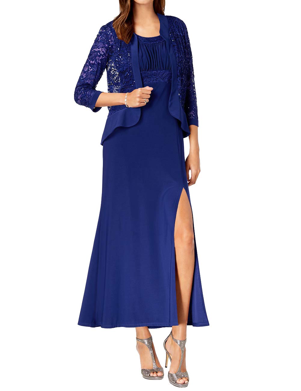 Mother of The Bride Dresses Long Evening Gown Dresses Lace Formal