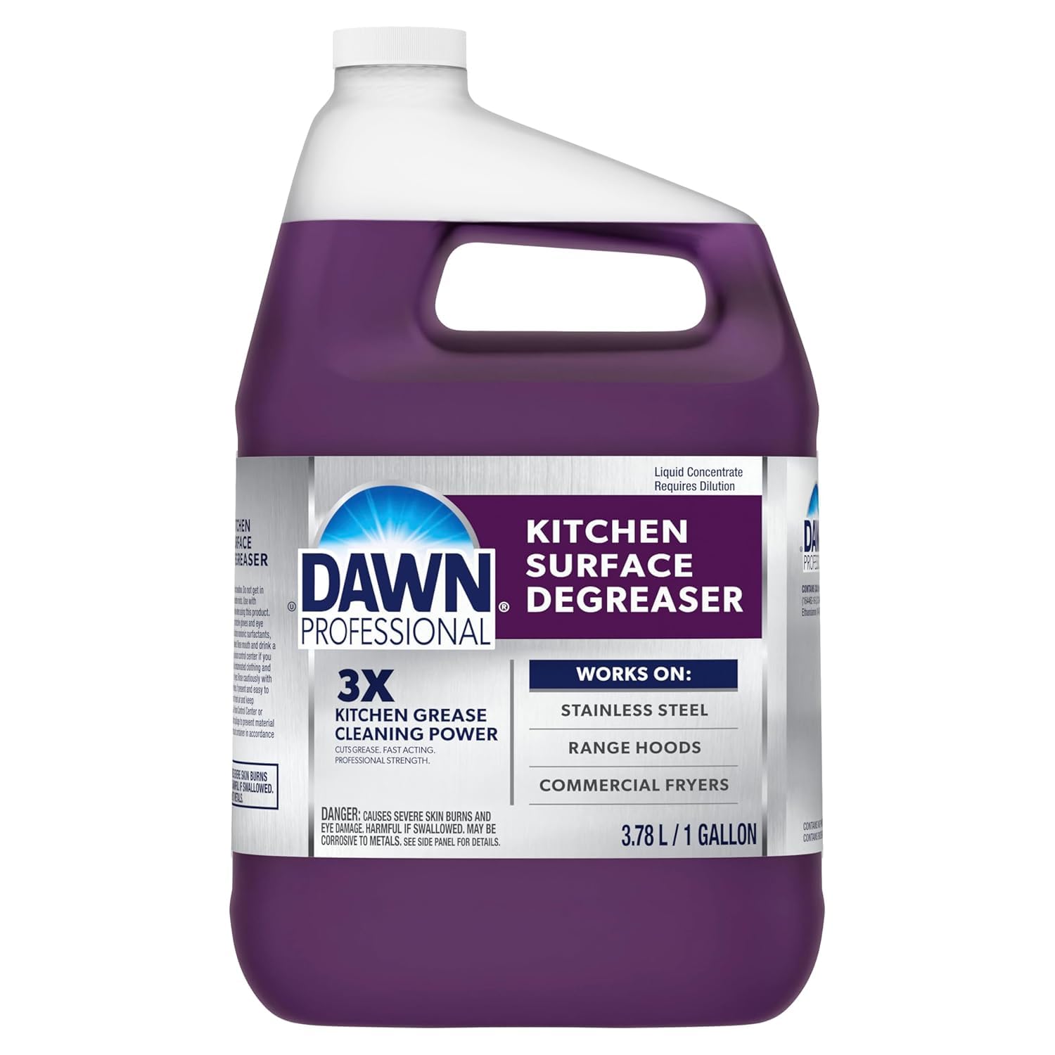 P&G Professional DAWN Kitchen Surface Degreaser - 1 GAL (Case of 2) - For Removing Grease Found in Commercial Kitchens & Food Service (Packaging May Vary)