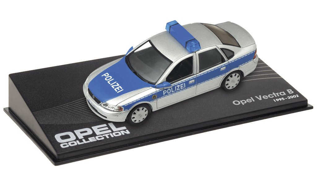 Générique OPEL VECTRA B POLICE POLIZEI 1:43 scale -réf 91