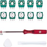 Mcbazel 10Pcs 2K3 Ohm Potentiometer Replacement for PS5 Controller, Trimmer Potentiometer Sensor Module Sensor + Joystick Rep