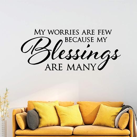 Ajcwhml Ponga Las Cotizaciones De Envio Bendicion Pegatinas De