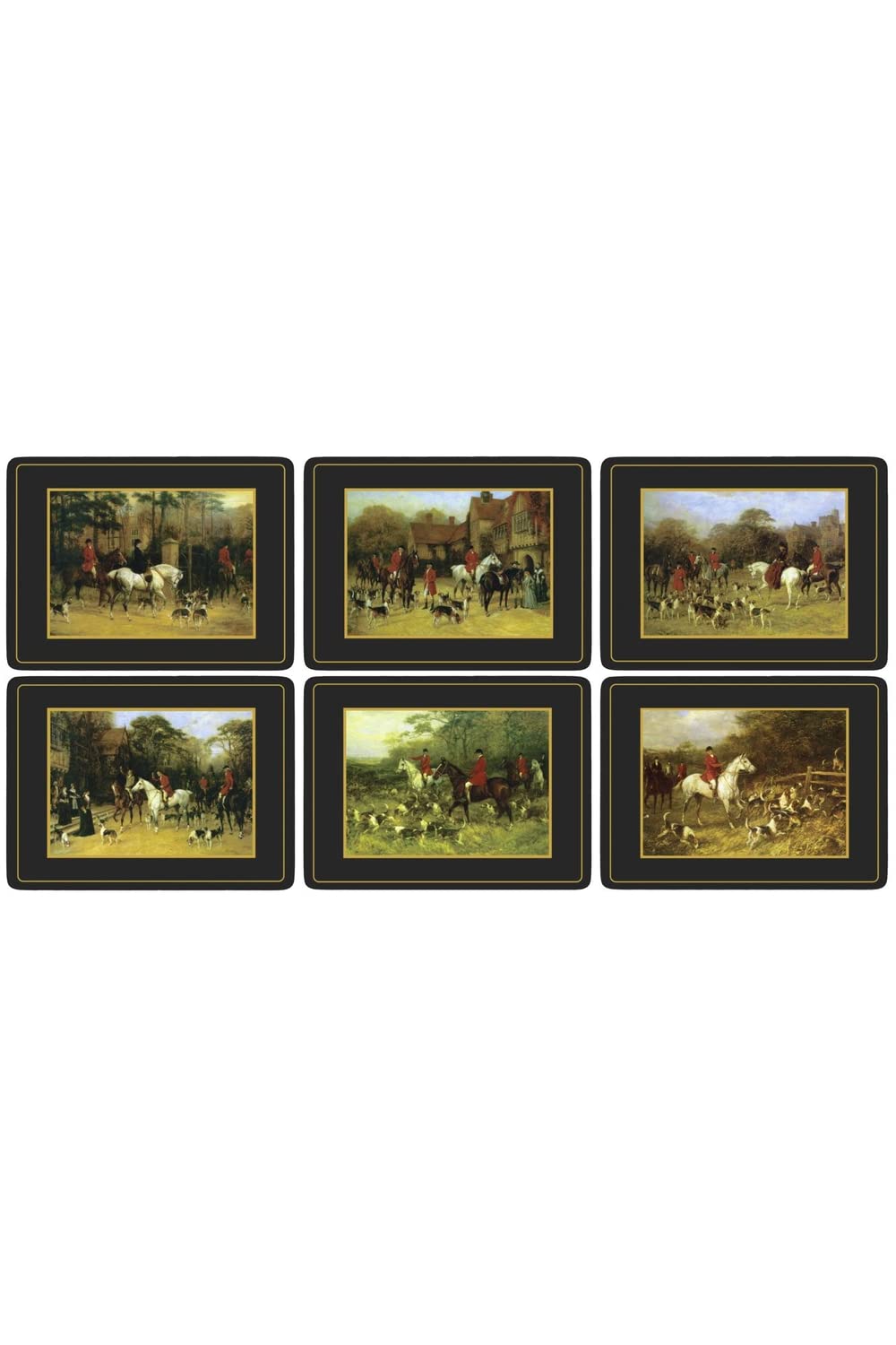 Pimpernel Tally Ho Placemats - Set of 6