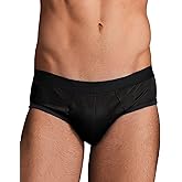 FEELITS Men's 100% Mulberry Silk Underwear, Pure Silk Bikini Style Mid-Rise Classic Briefs for Men