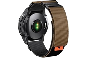 EKINGEEK For Fenix 7X/6X/5X Plus Band Replacement, 26mm QuickFit Nylon Watch Strap for Garmin Fenix 7X/6X Pro/5X Plus/Tactix 7 Delta/Enduro 2 Bands