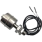 FainWan Mini Indicator Vertical Water Level Sensor Stainless Steel 45mm Float Switch