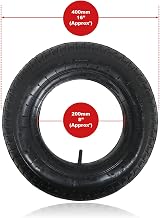 Spares2go Wheelbarrow Wheel Tyre and Inner Tube 4.00-8 4.80-8 35psi view 7