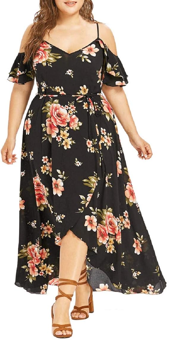 amazon plus size sun dresses
