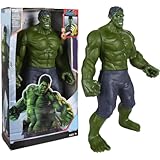 Marvel Avengers Titan Hero Series, Large Deluxe Hulk Action Figure, Big Giant 12 Inches Tall