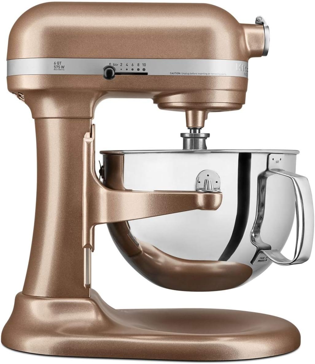 KitchenAid Professional 600 Stand Mixer 6 quart, Toffee Delight (Renewed) (Renewed)