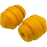 Front Bump Stops Compatible with Dodge Ram 2500 3500 2003-2010, Ram 2500 2011-2014, Ram 3500 2011-2012 (2WD Only), Lower Control Arm Jounce Bumpers Replacement