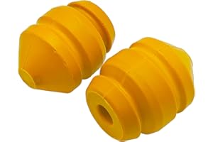 AUTOMCO Front Bump Stops Compatible with Dodge Ram 2500 3500 2003-2010, Ram 2500 2011-2014, Ram 3500 2011-2012 (2WD Only), Lower Control Arm Jounce Bumpers Replacement