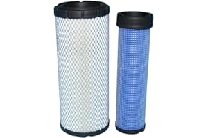 TC26-1225A Air Filter Kit compatible with KIOTI CK25, CK25H, CK2610, CK2610 CHSE, CK2610H, CK2620, CK2620CHSE, CK2620H, CK27,