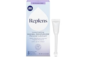 Replens Long-Lasting Vaginal Moisturizer, 8 Count (Pack of 2)