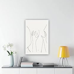 GO EHG Female Fine Line Art, Empowering Women
