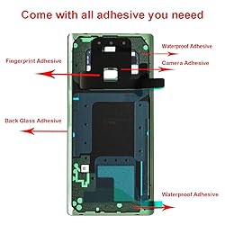 Perzework OEM Rear Back Glass Replacement for