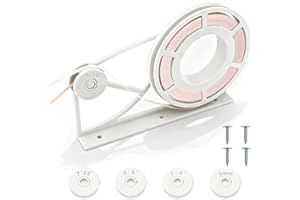 Agamino Copper Foil Hand Foiler for Stained Glass, Adjustable Foil Sizes 7/32", 3/8", 1/4", 5mm Foiler Tool Kits, Table Stain