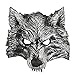 heytech Halloween Scary Mask Cosplay Led Costume Mask EL Wire Light up for Halloween Festival Party (Wolf mask)