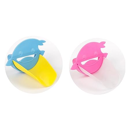Inchant Cartoon Kids Smiling Whale Style Tap Extender Bathroom