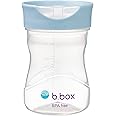 b.box Toddler Training Cup: Free Flow Opening, Great Transition from Sippy to Big Kid Cup. BPA Free, Dishwasher safe. Ages 12+ months (Lullaby Blue, 8oz)