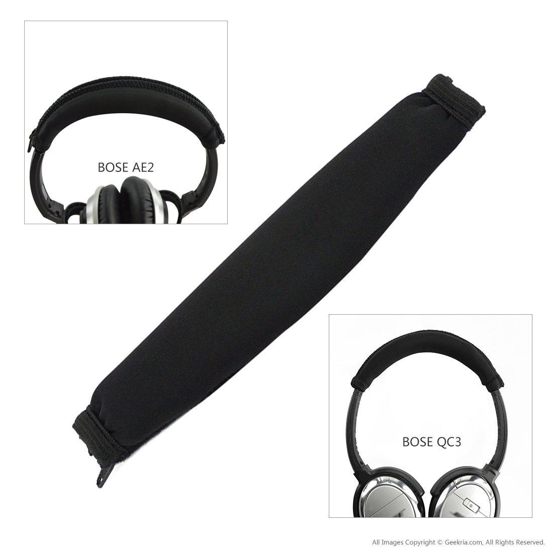 spugnette parti di ricambio AE2i con rivestimento dellarchetto per cuffie  Bose AE2 AE2w fascia di protezione di colore nero Geekria cuscinetti di  ricambio per auricolari Accessori per cuffie urban-earth.co.uk