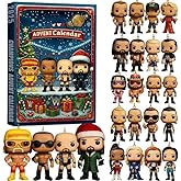 Wrestling Champion Advent Christmas Calendar, 24-Days Countdown Calendar with 24 Legends and Champions, Gifts for Wrestling F