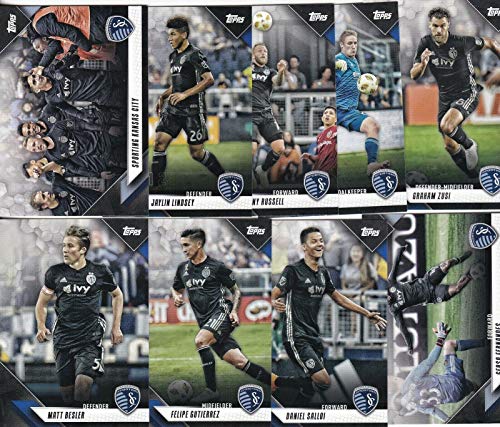 Sporting Kansas City 2019 Topps Factory Sealed 9 Card Team Set with Graham Zusi and Tim Melia Plus