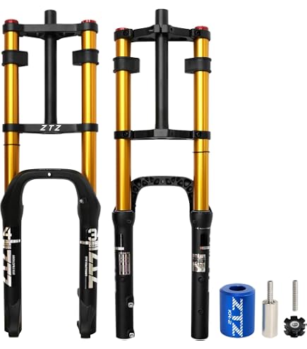 Amazon.com : BOLANY Bike Suspension Fork 20inch 4.0 Tire Double