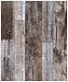 HAOKHOME 5003 Reclaimed Wood Plank Wallpaper Barnwood 20.8