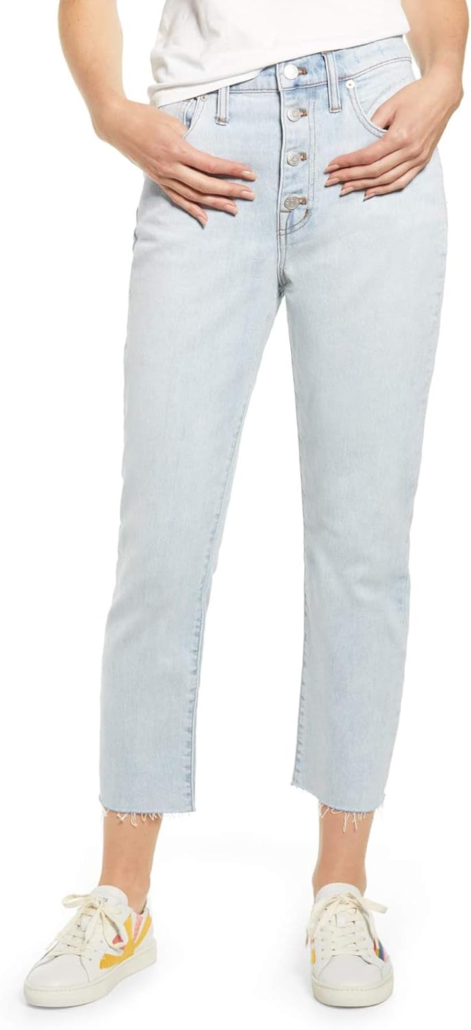 signature levi strauss high rise slim crop
