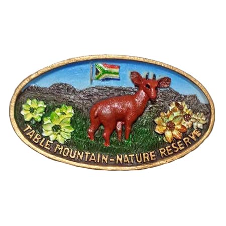 WedareDai - Imán para nevera con diseño de montaña de Sudáfrica en ...