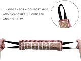 Hyrew FANTESI Jute Bite Pillow Tug Toy for Medium to Large Dogs - Style 2 view 4