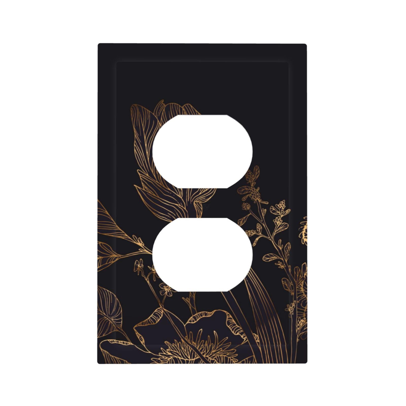 ShinyLuck Boho Line Flowers 1 Gang Electrical