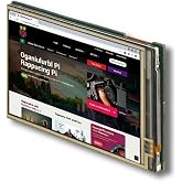 MazerPi 3.51 Inch Touchscreen for Raspberry Pi Zero 2W / 2WH / W/Zero - 320x480 DPI LCD Display, 4-Wire Resistive Touch, 60Hz Refresh, GPIO Direct Connect (No Pi Board Included)