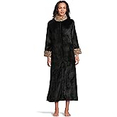 Natori womens Plush Lynx Zip Robe