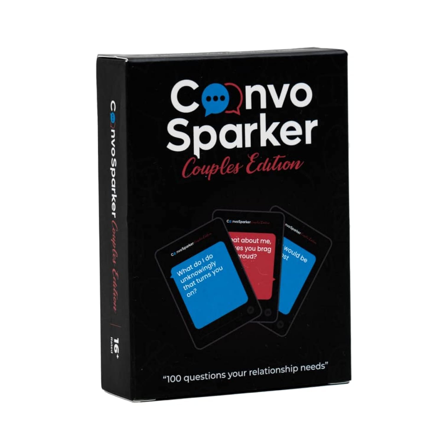 Convosparker Couples Edition- Best Question Couple Card Games For Adults To Build Intimacy Funny Couples Date Ideas To Reconnect and Spark Conversations Relationship Gifts For Couples