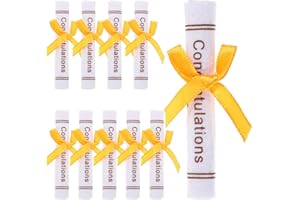 IBASENICE 25PCS Graduation Scroll Accessories - Adorable Graduation Doll Mini Certificate Scroll Accessories Class of 2025 Party Decorations Supplies