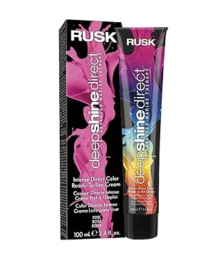 Rusk Deepshine Direct Color, Pink, 3.4 Ounce