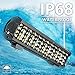 Auto Power Plus LED Light Bar 12 Inch 144W LED Work Light Off Road Driving Lights Quad Row Flood Light Bar IP68 Waterproof LED Bar Fog Lights for Truck ATV UTV SUV Boats