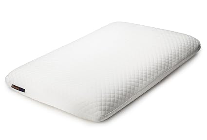 Soft Perfect Ultra Slim Sleeper Memory Foam Pillow Extra Low