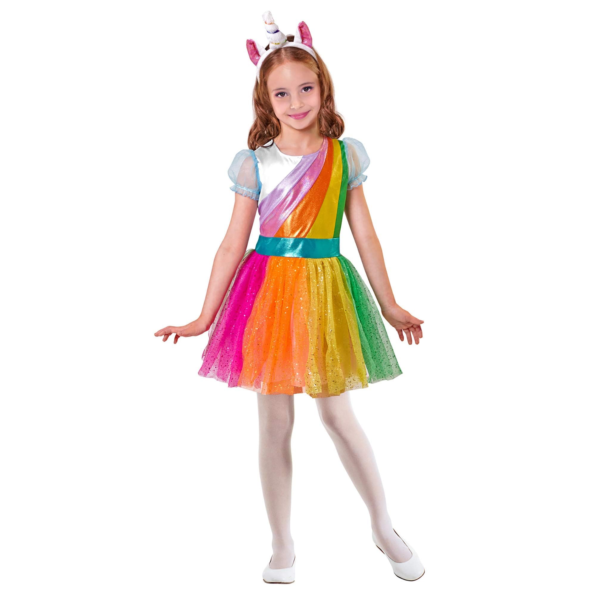 Widmann 07565 Unicorn Childrens Fancy Dress Costume , 116cm (4-5 Yrs)