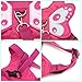 Hipiwe Baby Walking Safety Backpack Butterfly Anti-lost Mini Bag Toddler Child Strap Backpack with Safety Leash (Pink 2)