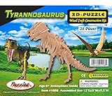 Puzzled T-Rex 3D Jigsaw Puzzle (28-Piece), 13 x 3 x 9.5"