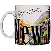 Americaware New Orleans 18 oz Color Relief Coffee Mug
