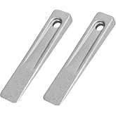 2PCS 5 Inch Steel Wedges, Set Up Wedge, Metal Wedges for Welding | for Setting Up Work on Planers, Shapers, Milling Machines