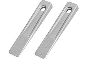 2PCS 5 Inch Steel Wedges, Set Up Wedge, Metal Wedges for Welding, for Setting Up Work on Planers, Shapers, Milling Machines