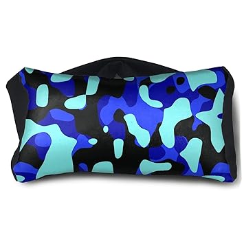 Amazon Com Sunnmoon Blueblack And Light Green Camo Neck Travel