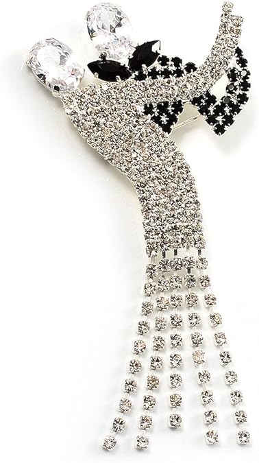 butler and wilson dancing couple brooch